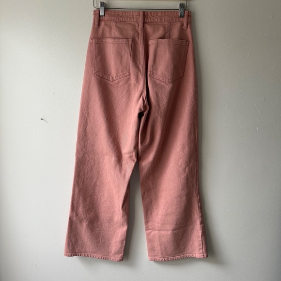 NEW Just Black Denim Welt Pocket Wide Leg - Size 28, Desert Poppy - Picture 5 of 8